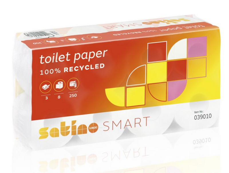 Toilettenpapier 3-lagig 250 Blatt